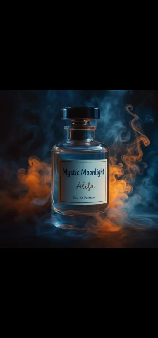 Mystic Moonlight by Alifa, wreathed in coloured smoke